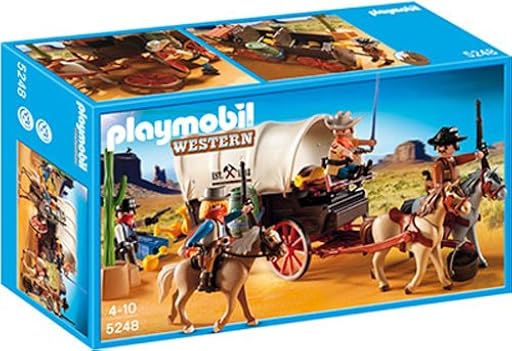 PLAYMOBIL - Caravana con Bandidos, Set de Juego (5248) | Ya disponible en tu tienda friki favorita! En mundofriki.es!