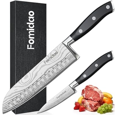 Razor Sharp 2PCS Professional Kitchen Knife Set...