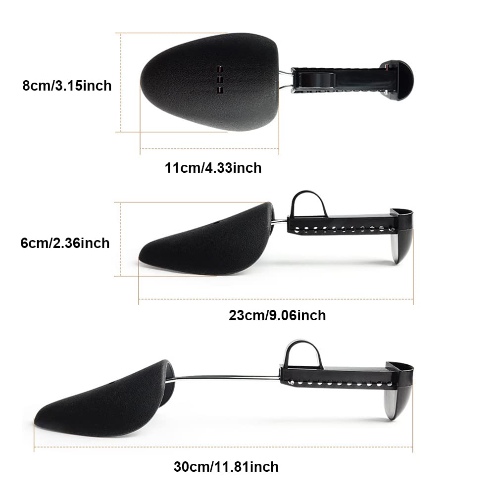 Adjustable Length Adult Shoe Tree Stretcher, Stretcher Boot Holder Shaper Support for Men Size Shoe Support Boot Holder 2 Pair Male - Image 4