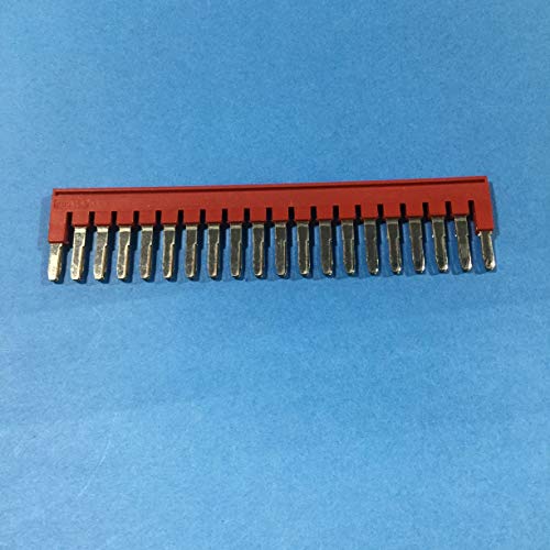Phoenix Contact FBS-20-5 Terminal Block Bridge Connector 20-Pos Red