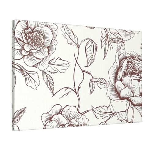 Toile murale de salon pour créer un bureau élégant chez soi