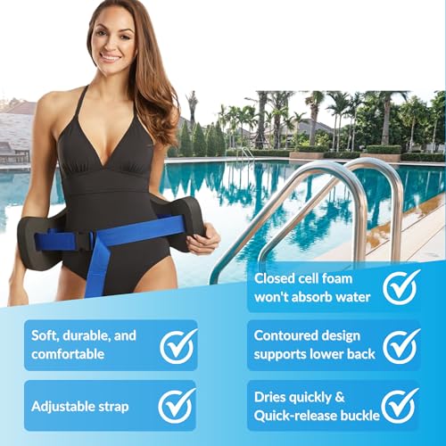 Cinturón de natación Aqua Jog y bolsa de malla miniatura 7