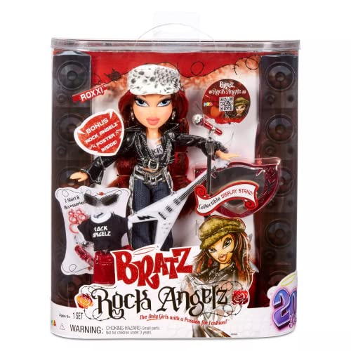 Bratz Rock Angelz 20 Yearz Special Edition Fashion Doll Roxxi,Multicolor,577935Euc #TOP4