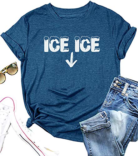 10 Best Baby Announcement Shirts to Share the Exciting News 1 Ice Ice Baby Maternity T-Shirt for Pregnancy Announcement