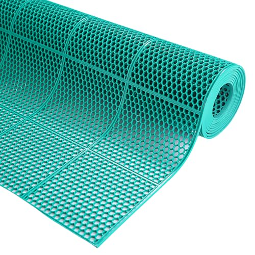 Mikure ���փ}�b�g ����~�� �X���b�v�h�~ �]�|�h�~ ���s�� �v�[�� ���o�[�}�b�g ���O �D���Ƃ� �Ɩ��p �ƒ�p ��� �X�� ���� DIY �t���A �o����� �H������i90cm×9m�A�O���[���j