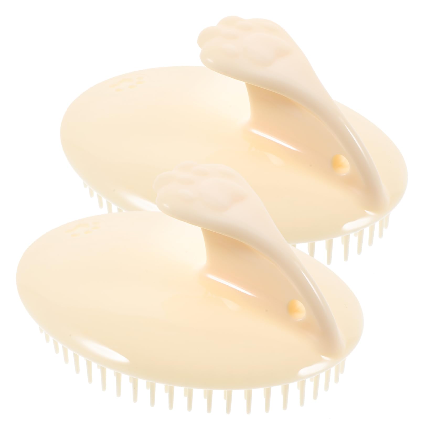 Healeved 10piezas Cepillo De Para Masaje Del Cabelludo y Exfoliación Cepillo De Champú Húmedo y Seco Accesorio De Cuidado Ergonómico y Para