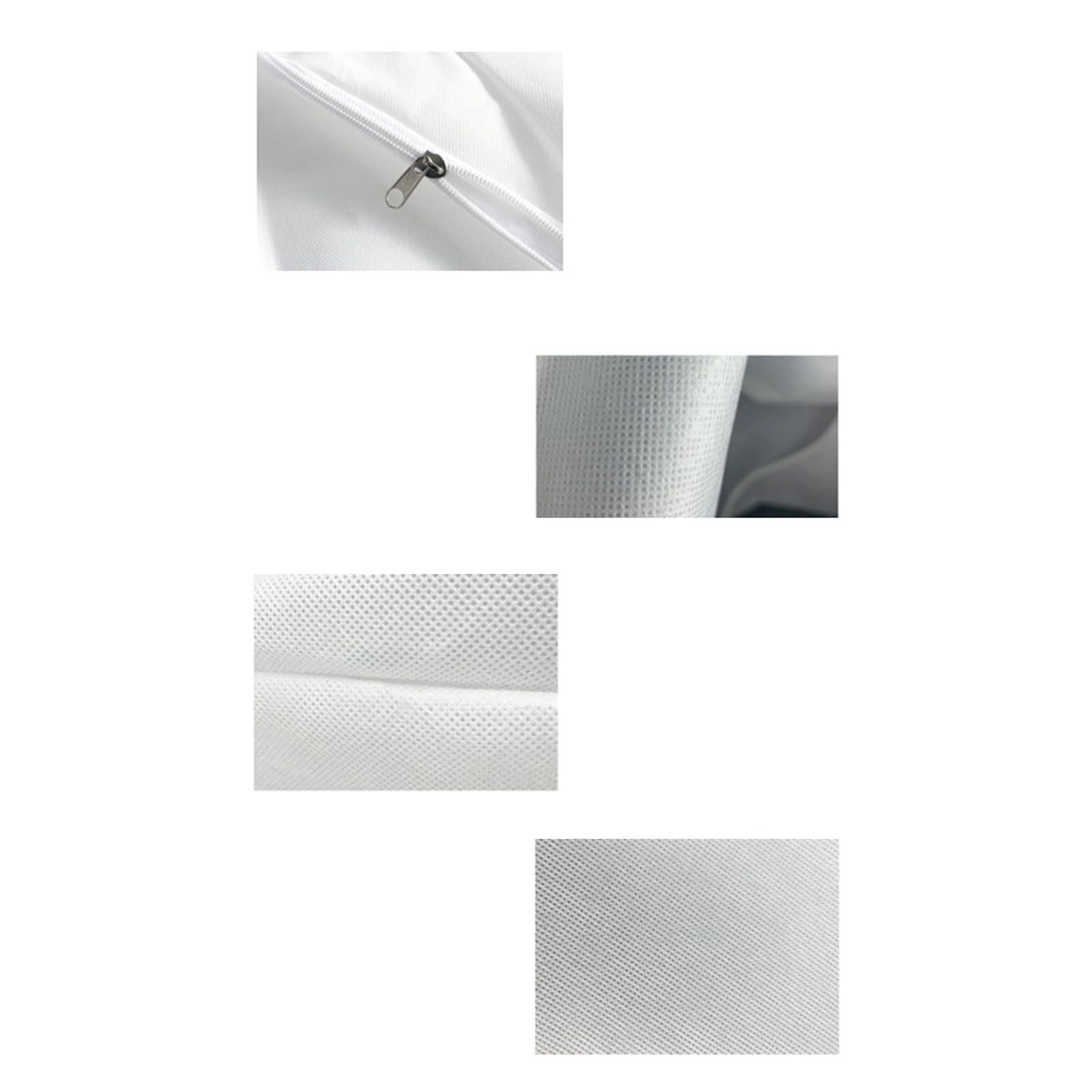 Sac de corps épais jetable pour animal domestique étanche Sac biodégradable pour animaux funéraires Blanc