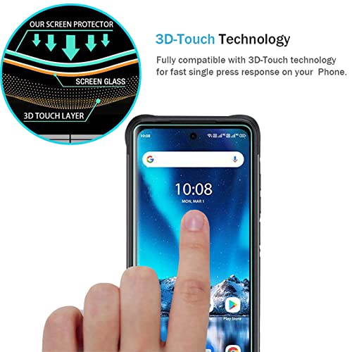 AOKUMA [2 Pezzi Pellicola Vetro Temperato per