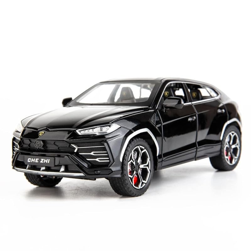 Image of Play Boy 1:24 L Urus Model Diecast Metal Alloy Pullback Toy Vehicle with Openable Doors Light and Music Car for Kids (Multicolor)