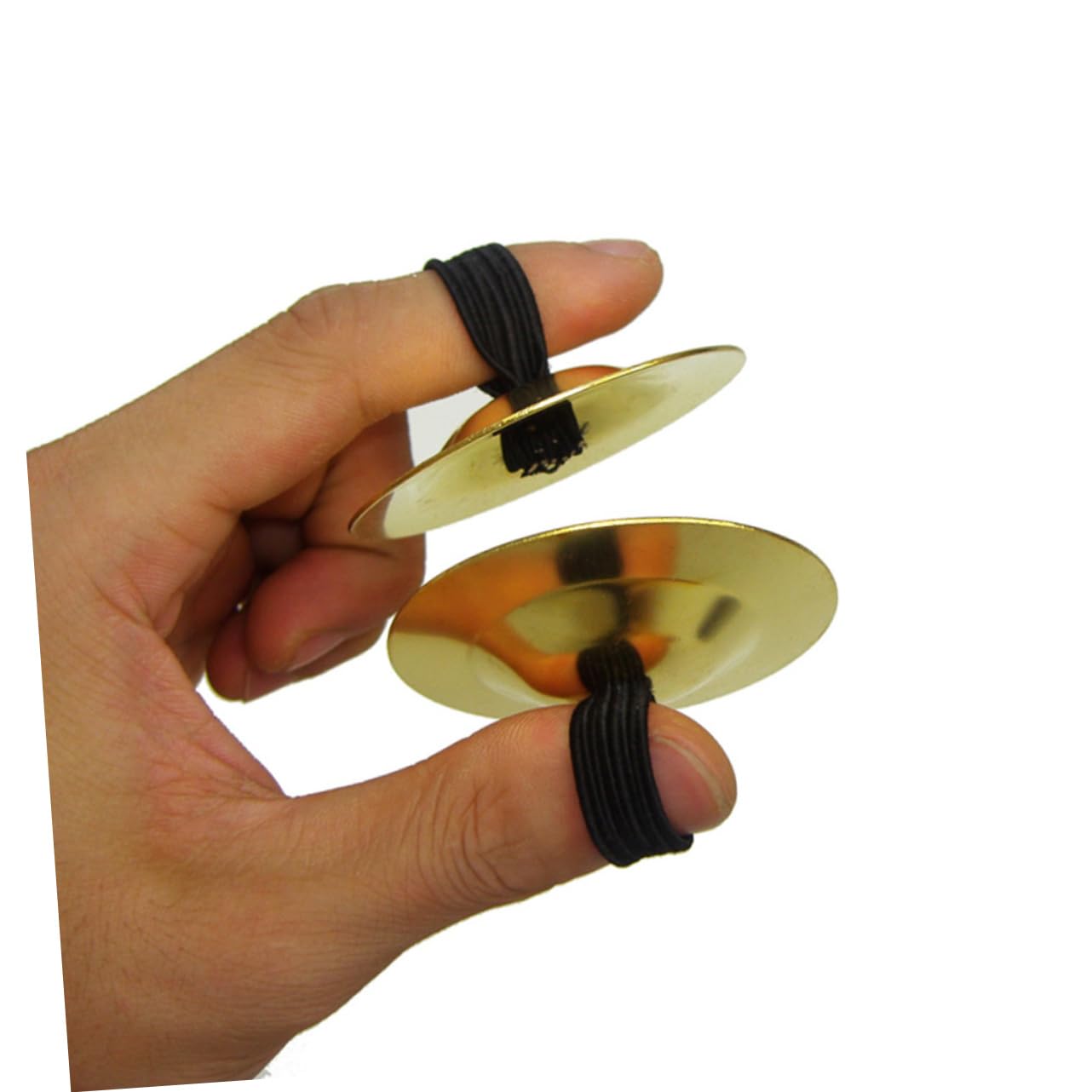 VICASKY Small Cymbals Hand and Finger Instruments for Boys and Girls Belly Dancing Cymbals Set