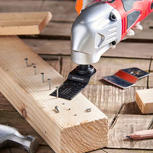 20PCS Oscillating Tool Blades Universal Wood Metal Oscillating Multitool Blades Tool Kits Compatible with Fein Multimaster, Bosch, Dremel, Ryobi, and More for Wood and Metal 5 20PCS Oscillating Tool Blades Universal Wood Metal Oscillating Multitool Blades Tool Kits Compatible with Fein Multimaster, Bosch, Dremel, Ryobi, and More for Wood and Metal - Image 5