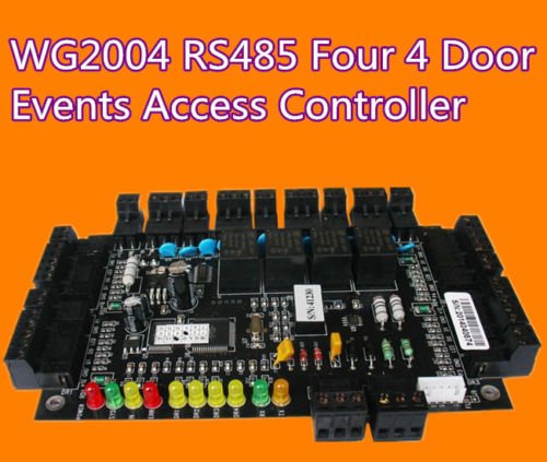 Contrôleur d'accès 4 portes WG2004 haute capacité 100K événements RS485