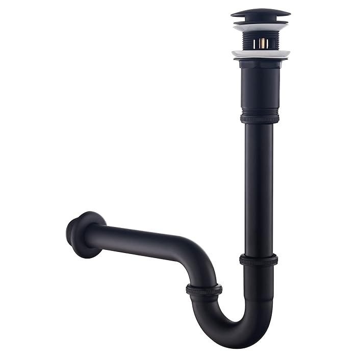 Buy Keymark Universal Pipe Siphon with Drain Fitting with Overflow for