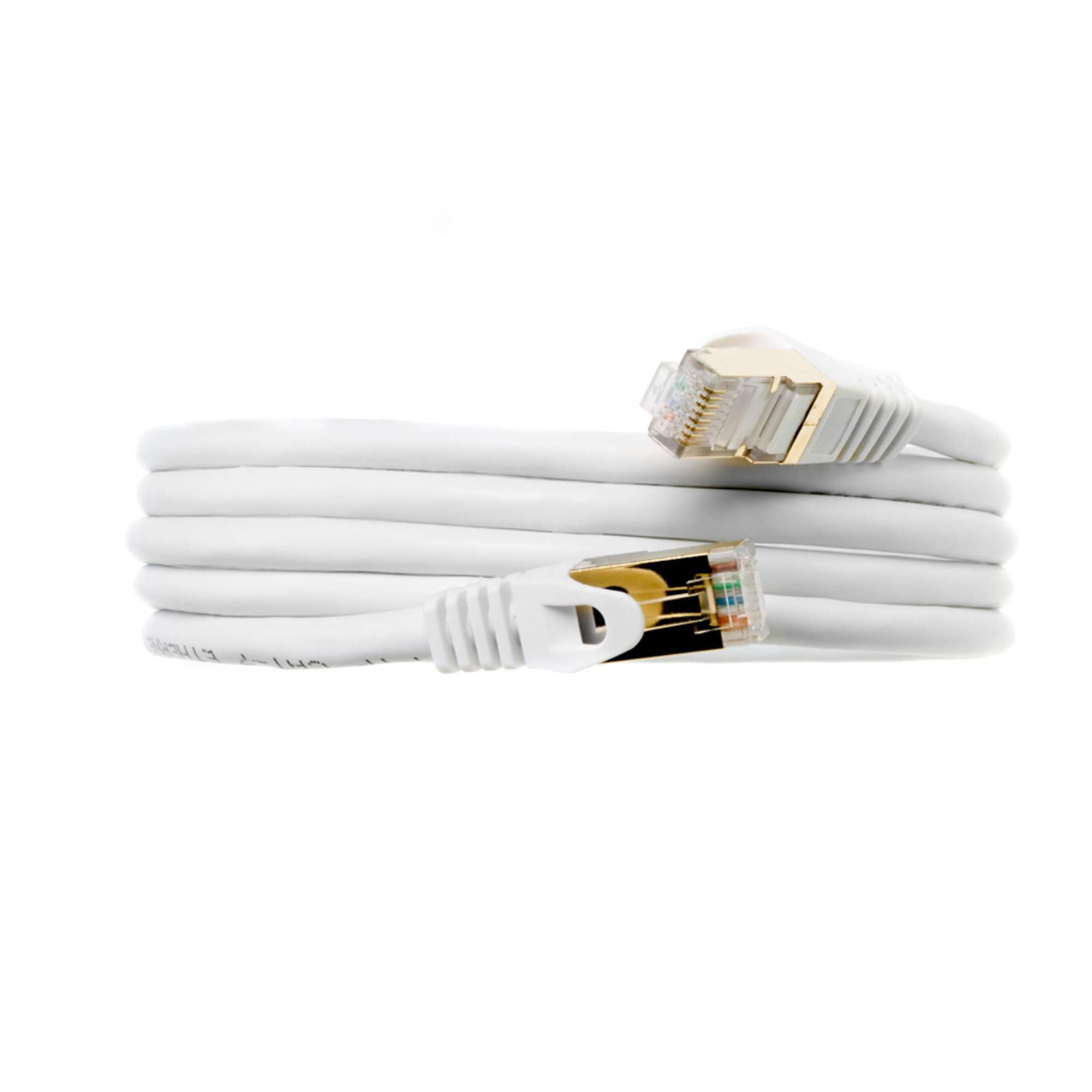 Cables Direct Online 10FT S/FTP Cat7 Copper Network Ethernet Patch Cable, Internet Wire, Compatible with PC, Laptop, Modem, Router, TVs, Printer Cord,