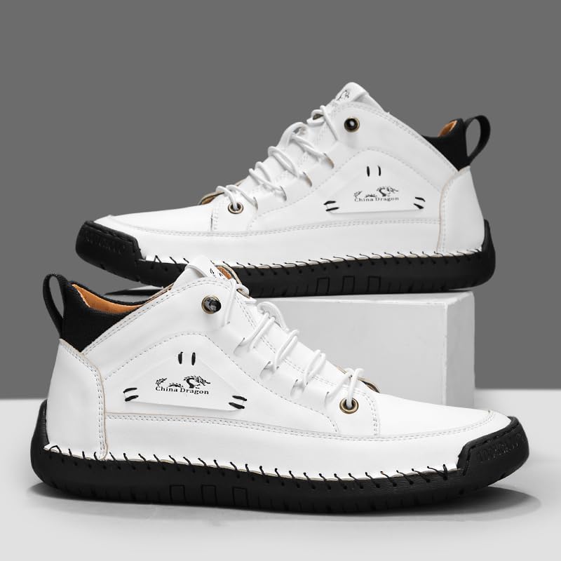 Mens Boots For Men High Top Shoes Chelsea Leather Casual Dress Loafers Men's Size Boot Man Shoe Formal Oxford4