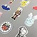Jasion PVC Decals Anime Graffiti Cartoon Stickers Waterproof Sunlight-Proof DIY Ideals for Water Bottles Laptops Phones Cars luggage Motorbikes Portable