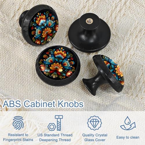 Boutons de tiroir en cristal style romarin norvégien (25) pour placard et commode - 5