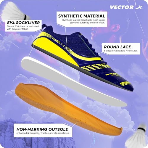 Image of Vector X mens Ranger 7.0 Badminton Shoe