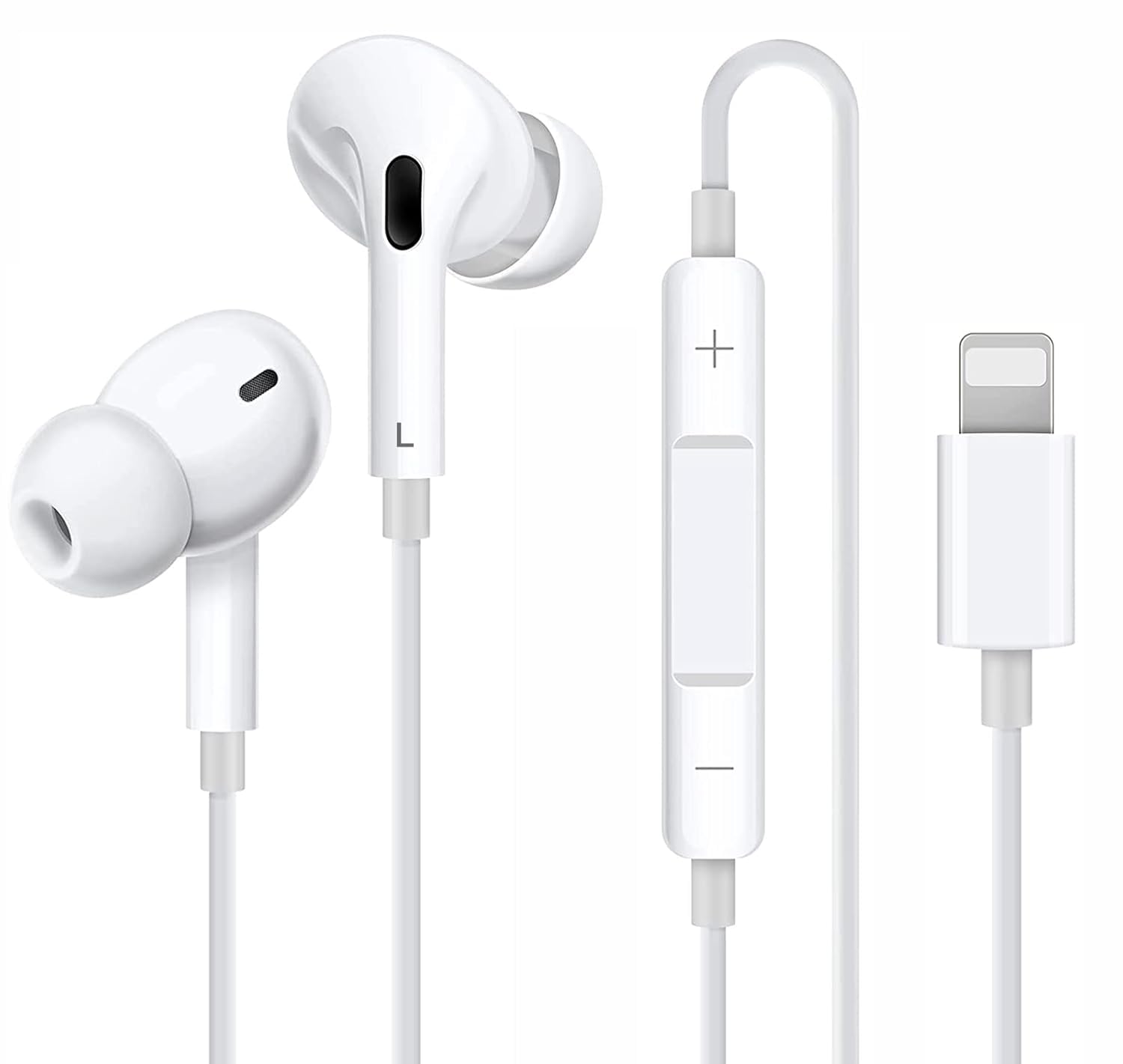 GIANAC Wired Earphone Lightning Connector - Image 1