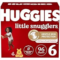 Huggies Baby Diapers Size 6, 96 Ct, Little Snugglers