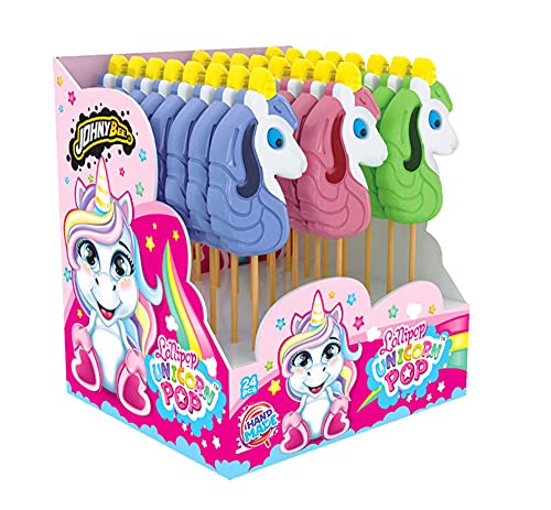 Unicorn / Einhorn Lollipop - Lutscher handmade (Display 24 x 40g) Cover