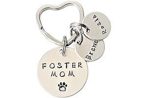Rescue Dog Key Ring: Hero Gift for Foster Parents