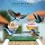 Smart Bird Feeder with Camera: Solar Powered Birdhouse with AI Recognition, Wireless Bird House with Camera for Outdoor, Unique Birthday Gifts for Mom Dad