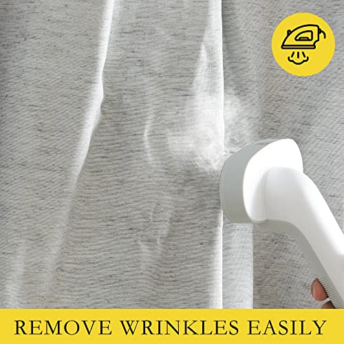 NICETOWN Grey Noise and Lights Block Out Curtains, 2 Panels, 42-inch W by 72-inch L, Thermal Insulated 100% Blackout 2-Layer Lined Drapes, Noise Cancellation Window Draperies for Dining Room - image 7