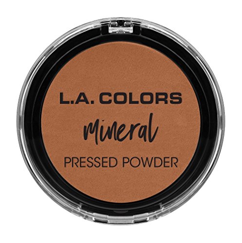 Image of L.A. COLORS Mineral Pressed Powder, Toasted Almond CMP380