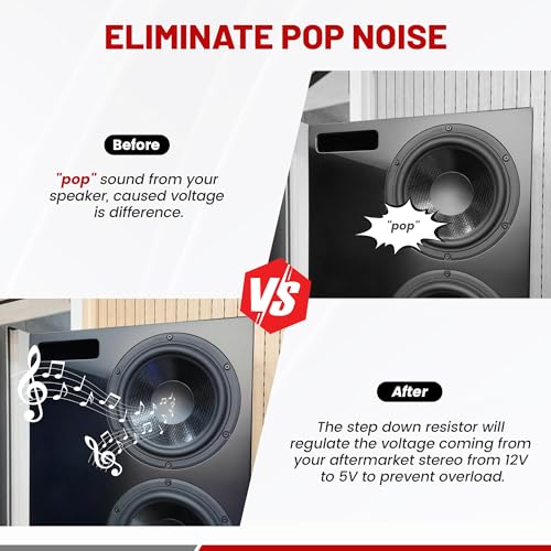 RED WOLF Voltage Regulator DC 12V to 3.3V 5V 6V 9V Step Down Converter Power Supply Voltage Adapter Adjust Direct Current for Vehicles Accessories Devices Backup Camera Radio Stereo4