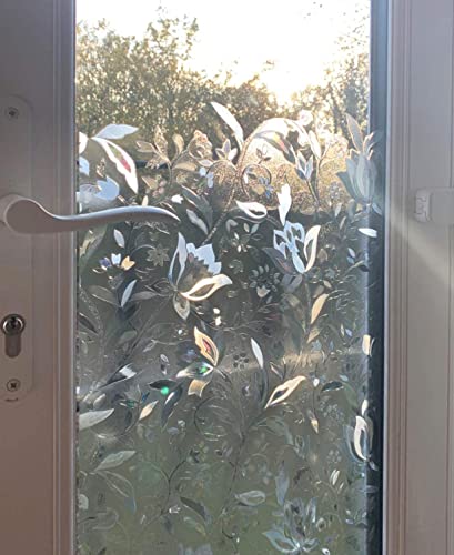 Zindoo Privacy Film for Glass Windows - Stained & Frosted Window Films for Home Office & Bedroom - 59.5 x 400CM - Image 2