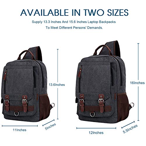 WOWBOX-Sling-Bag-for-Men-Women-Sling-Backpack-Laptop-Shoulder-Bag-Cross-Body-Messenger-Bag-Fit-133-156-Laptop-Tablet