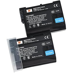 Nikon D7000 Bateria DSTE 2PCS EN-EL15 ENEL15 Recargable Li-Ion Batería para Nikon 1 V1, D600, D800, D800E, D7000, D7100, D610