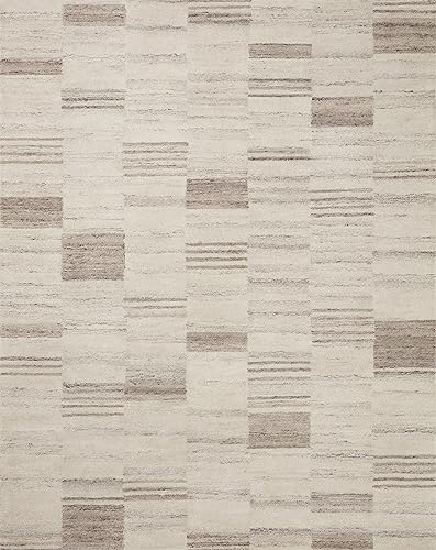 Image of Loloi Amber Lewis Rocky Ivory /Dove 5'-0 inch x 7'-6 inch Area Rug