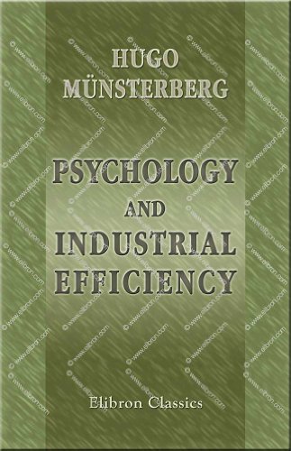 Psychology and Industrial Efficiency