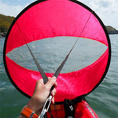 JenNiFer 102 cm deska do wiosła downwind pop up kajak żagiel wiatr akcesoria PCW czerwona