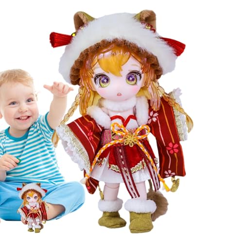 Samuliy Muñeca de la Serie Constellation, muñecas Lindas,Juguetes de muñecas articuladas - Muñeca articulada móvil para niña, Figura de Animal, muñeca de Vestir posable para coleccionar decoración