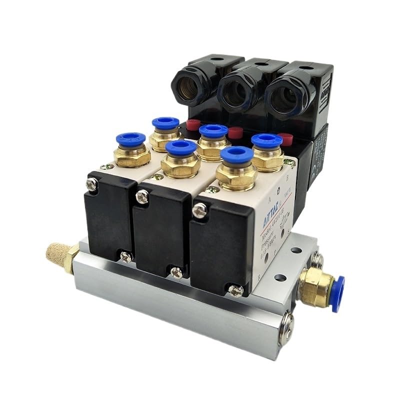 Électrovanne pneumatique DC24V 4V210-08 pour piloter vos vérins et automatismes industriels