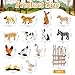 Imagen de LANSKYLAN 13 PCS Figuras de Animales de Granja