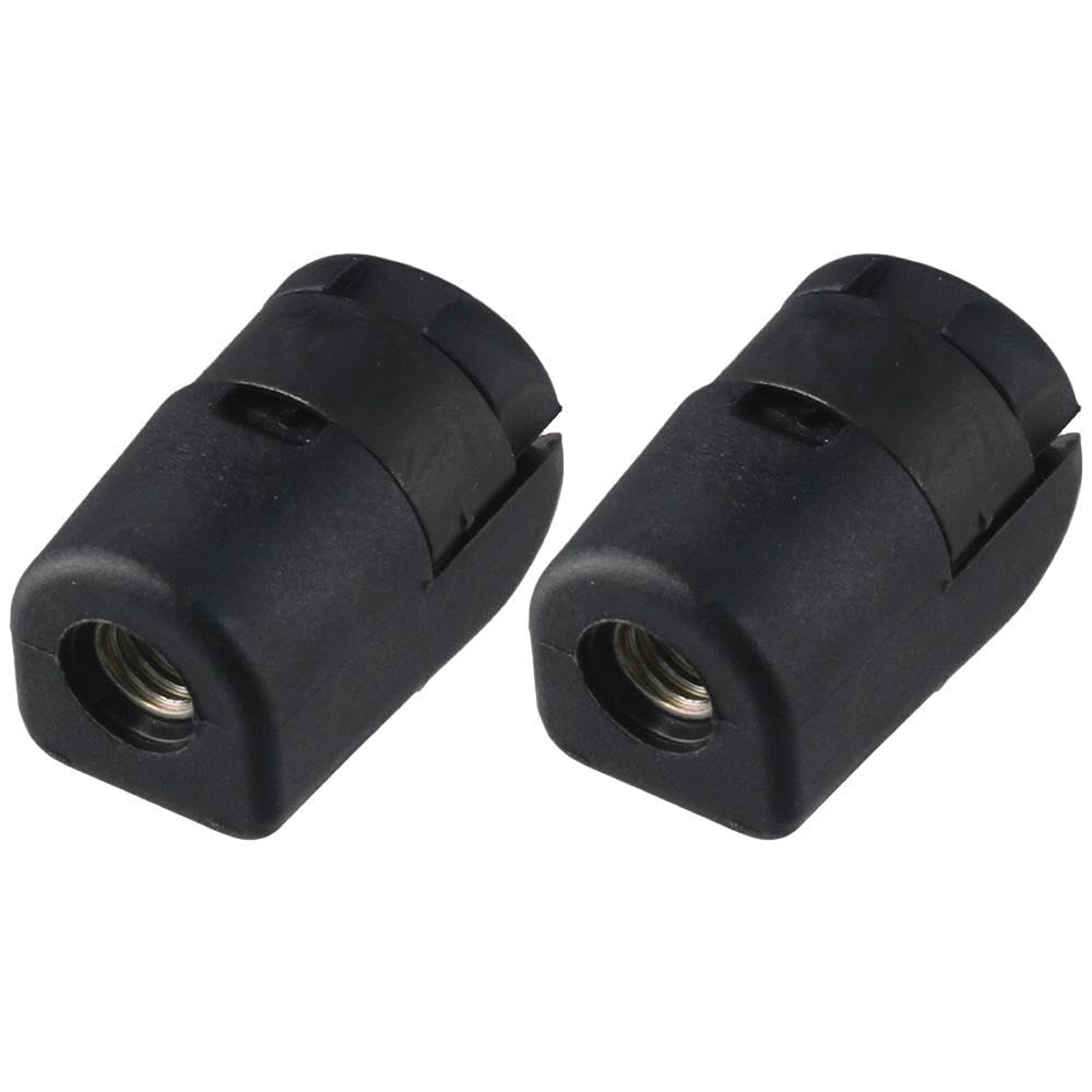 Gas Spring End Fittings - Black Connector (2 Pack) -6