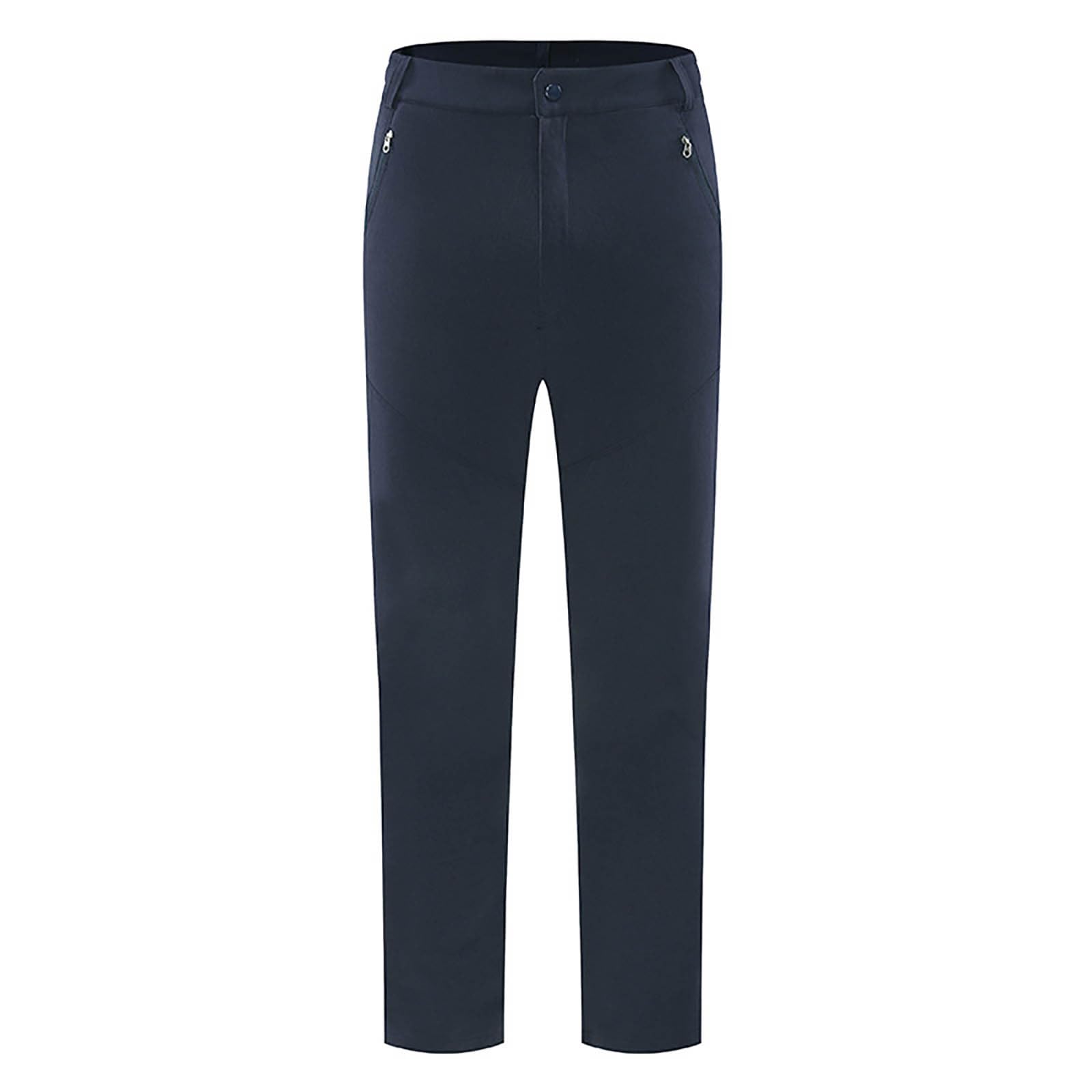 Genérico Pantalones Hombre Outdoor Pantalones Cargo Rectos Resistentes Cómodos Senderismo Montaña Viaje Exterior