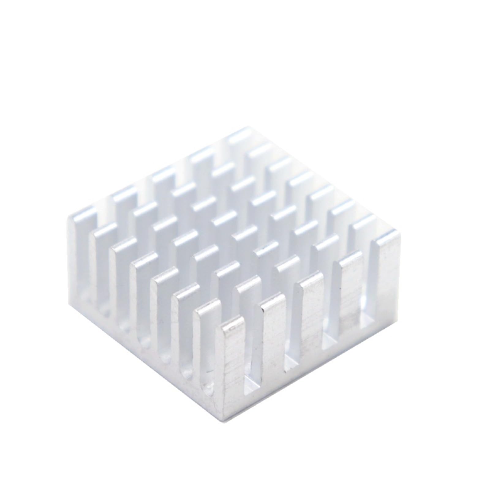 CPU Refroidisseur aluminium 20x20x10mm pour disipateur thermique LED electronique 10pcs