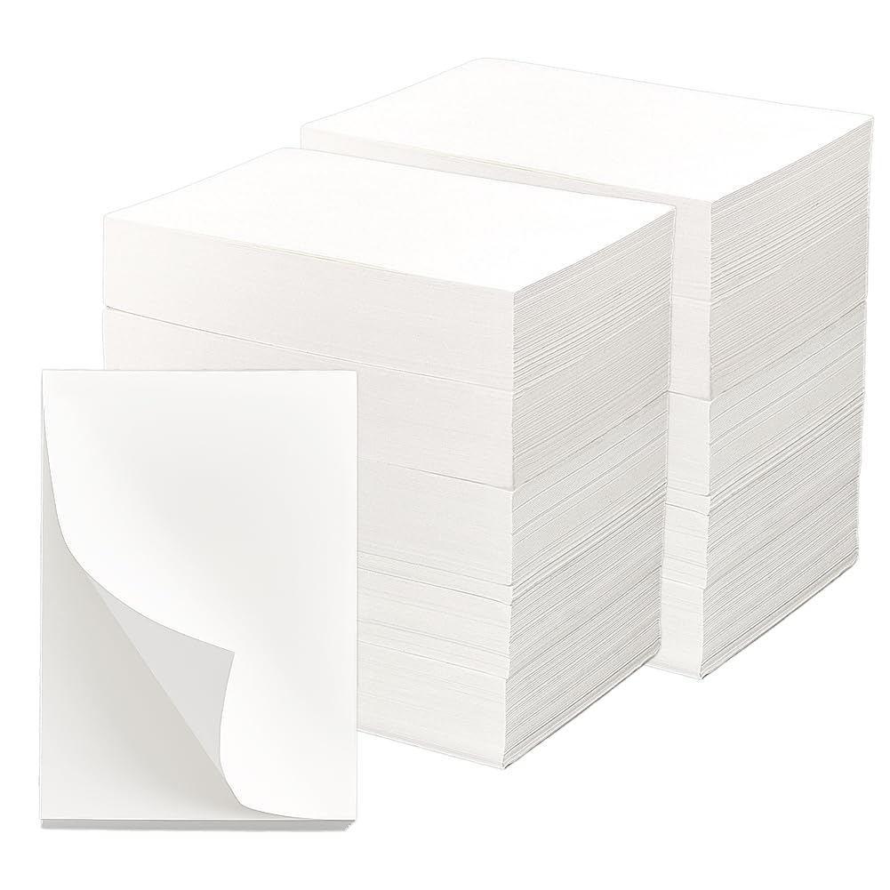 PH PandaHall Confezione da 30 blocchi bianchi per appunti, 250 fogli per appunti, piccoli blocchetti per appunti, per ufficio, scuola, casa, lista della spesa, schizzi, 13,5 x 9,5 cm
