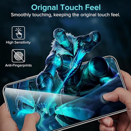 ivoler 2 Piezas Cristal Vidrio Templado Protector de Pantalla para Xiaomi Poco F7 5G, con 2 Piezas Protector de Lente de Cámara, 9H Dureza, Antiarañazos, Sin Burbujas - imagen 5