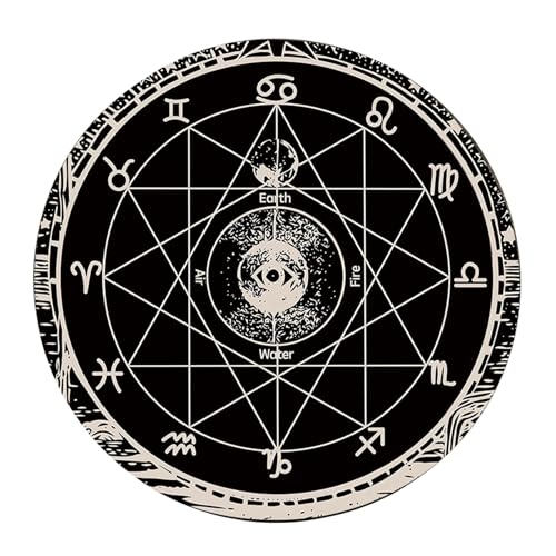 占いマット太陽パターン祭壇タロットカードパッド占星術振り子チャート占いエネルギーヒーリング占星術振り子