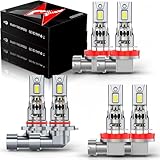 VCSZKXLY Compatible For Jeep Compass Lights 2014 2015 2016 2017 2018, Combo High Low Beam Fog Bulbs Kit for Off-road, Plug n Play, 6Pcs