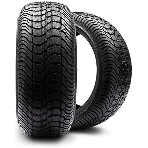 Arisun Cruze 205/30-14 DOT Golf Cart Tire Street Low Profile (4-Ply) - Set of Two Cover
