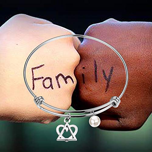 SEIRAA Adoption Symbol Pendant Bracelet Adoption Jewelry For Stepmom Stepdaughter Gotcha Day Gift (Adoption bracelet) - Image 6