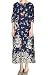 Minibee Women's Dragon Print Pattern Clothing Blue-long sleeve