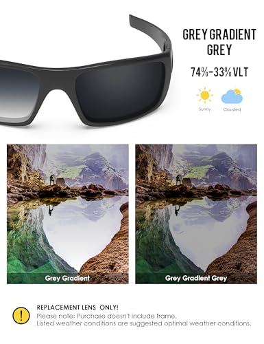 Image of BLAZERBUCK Anti-salt Polarized Replacement Lenses for Oakley Crankshaft OO9239 Sunglass
